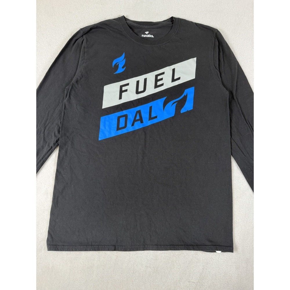 Fanatics Dallas Fuel Overwatch League Long Sleeve T Shirt Mens Large Black - Picture 11 of 16